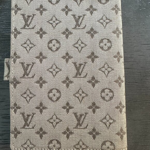 Louis Vuitton Mini Lin Agenda Brown Authentic - Picture 2 of 8